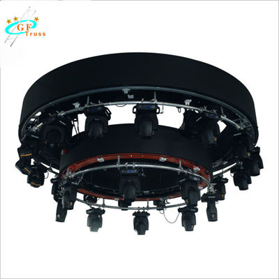 Van de de Bundelcirkel van de Alu toont de Roterende Verlichting de Vertoningsbundel voor de Cabineverlichting van DJ