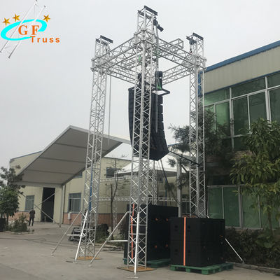 Zilveren Spreker 12M van het Kleuren Correcte Systeem Line Array Truss