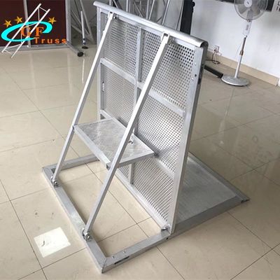 Verzeker Veiligheid 1M*1.2M*1.2M Aluminum Finish Stage-Barrières