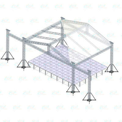 Geen van de de Seriebundel van de Roestlijn Systeem 400mm*600mm het Draagbare Type van Verlichtingsladder