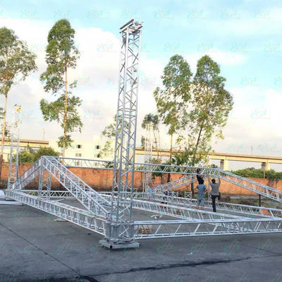 Geen van de de Seriebundel van de Roestlijn Systeem 400mm*600mm het Draagbare Type van Verlichtingsladder