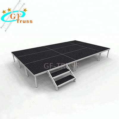 Van het het Aluminiumstadium van de huwelijkspartij de Bundel Regelbare Basis 0.6M Hoogte