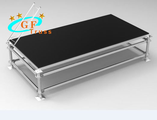 Aangepast Antislip het Triplex Mobiel Draagbaar Platform van het Aluminiumstadium voor Gebeurtenis