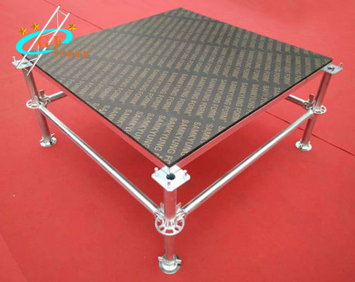 Aangepast Antislip het Triplex Mobiel Draagbaar Platform van het Aluminiumstadium voor Gebeurtenis