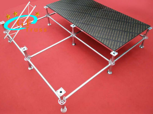 Aangepast Antislip het Triplex Mobiel Draagbaar Platform van het Aluminiumstadium voor Gebeurtenis