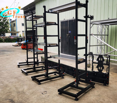 Het hangen van het Gebogen LEIDENE Scherm 0.8M 0.5M Aluminum Alloy Truss