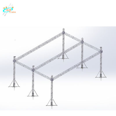 Naar maat gemaakt Metaaldak DJ Lichte 30M Stage Display Truss voor Bar