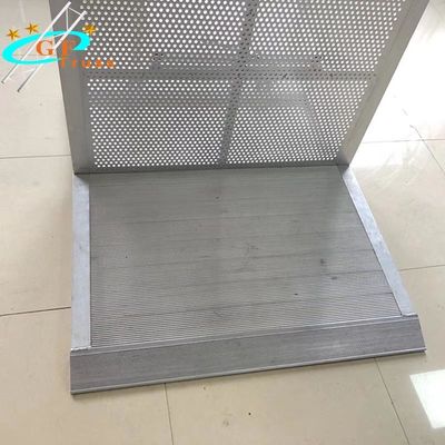 Verzeker Veiligheid 1M*1.2M*1.2M Aluminum Finish Stage-Barrières