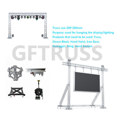 Cirkel 50*3mm Post de Verlichtingsbundel van het Buisdoel voor Groot Overleg