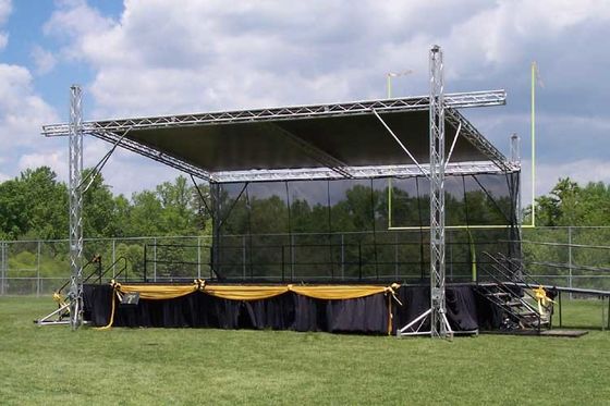 Heet verkoop het stadiumbundel van de Aluminiumverlichting met hoogte - kwaliteit