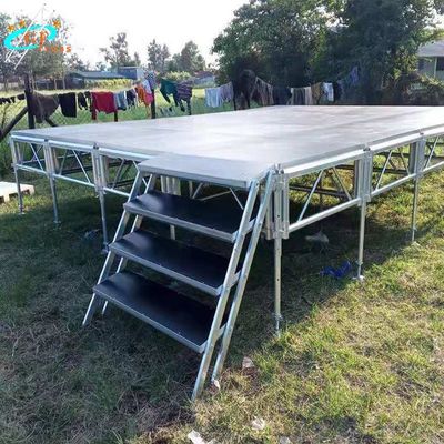 Van het het Aluminiumplatform van het stadiumplatform van het de Hoogste Kwaliteitsaluminium Platform van het de Benenstadium het Regelbare