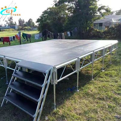 Van het het Aluminiumplatform van het stadiumplatform van het de Hoogste Kwaliteitsaluminium Platform van het de Benenstadium het Regelbare