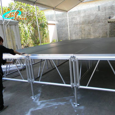 Stadiumplatform, de mobiele partij van het stadiumsysteem op het Dansende het stadiumplatform van het aluminiumstadium