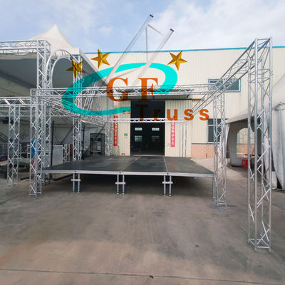 Regelbare Antislip de Bundel750kg/square Meter van het Aluminiumstadium