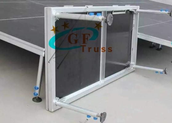Regelbare Antislip de Bundel750kg/square Meter van het Aluminiumstadium