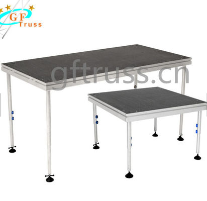 4ft*4ft 6061-T6 Regelbare het Platformhoogte van het Aluminiumstadium
