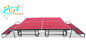 De rode GF-van het het Stadiumplatform van het Staalaluminium Mobiele Vouwende het Stadiumbundel voor toont