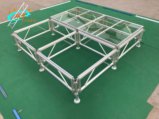 Assembleer het Mobiele van het het Stadiumglas van het Huwelijks Zwembad Kader van het het Stadiumaluminium Acryl