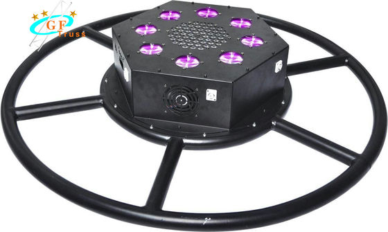 Het Stadiumbundel van huwelijksmini circle rotating lighting aluminum