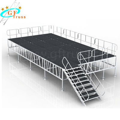 Het mobiele T6-Platform van het Aluminiumstadium voor Openluchtoverleg