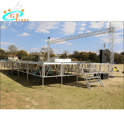 4x4 antislip Waterdicht het Stadiumplatform van het Triplexaluminium