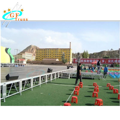 4x4 antislip Waterdicht het Stadiumplatform van het Triplexaluminium